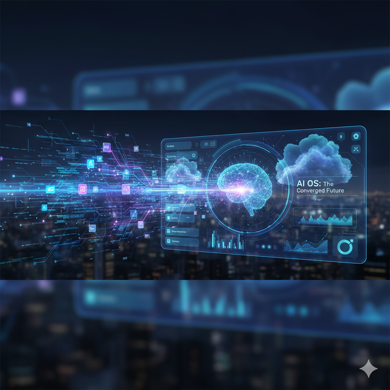 AI 브라우저에서 AI OS로: 운영체제와 인공지능의 필연적 융합