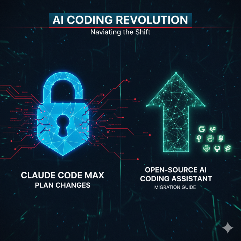 Claude Code Max 요금제 변경 대응 전략: 오픈소스 AI 코딩 어시스턴트로의 전환 가이드
